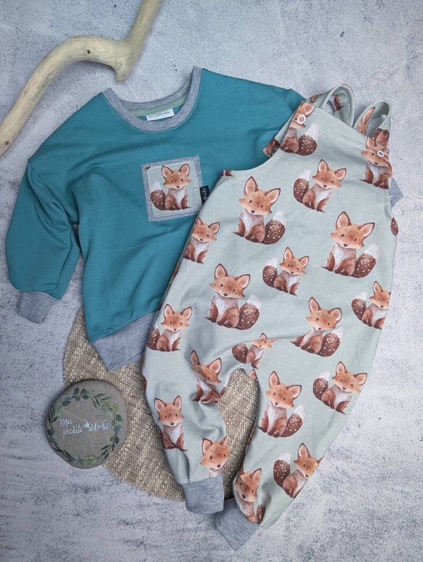 Set l Fuchs l Latzhose und OversitzePulli
