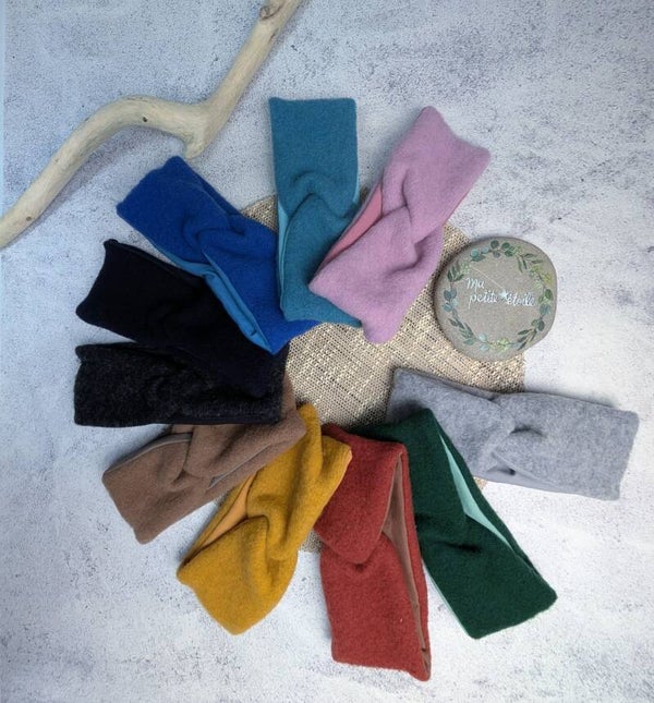 Knoten-Stirnband Grösse 4-7 Jahre