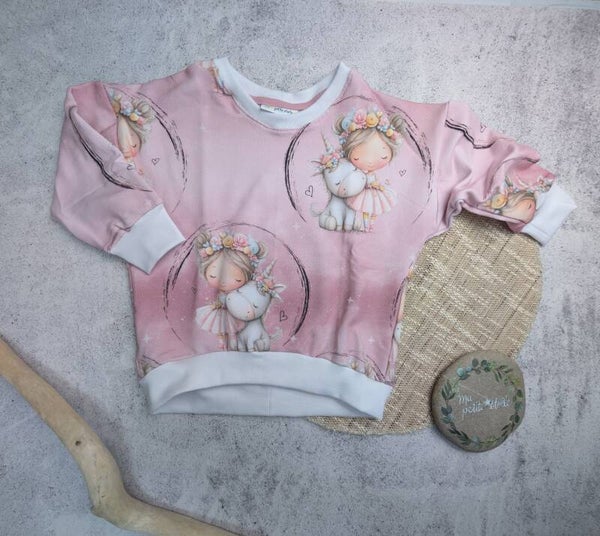 Oversize Pulli l Einhorn
