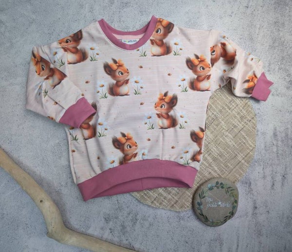 Oversize Pulli l Eichörnchen