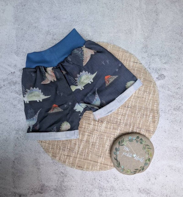 Shortees aus Musselin l Dino