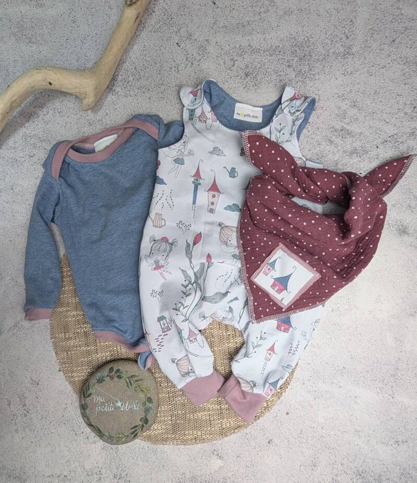 Set | Prinzessin I Strampler, Body und Nuscheli