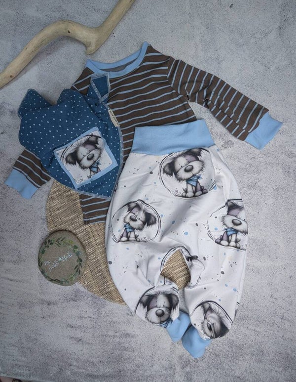 Set | Hund I Pulli, Pumphose und Nuscheli