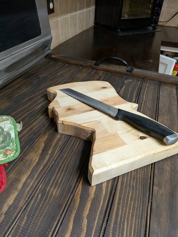 Birch Butcher Block Trump 1 1/2"