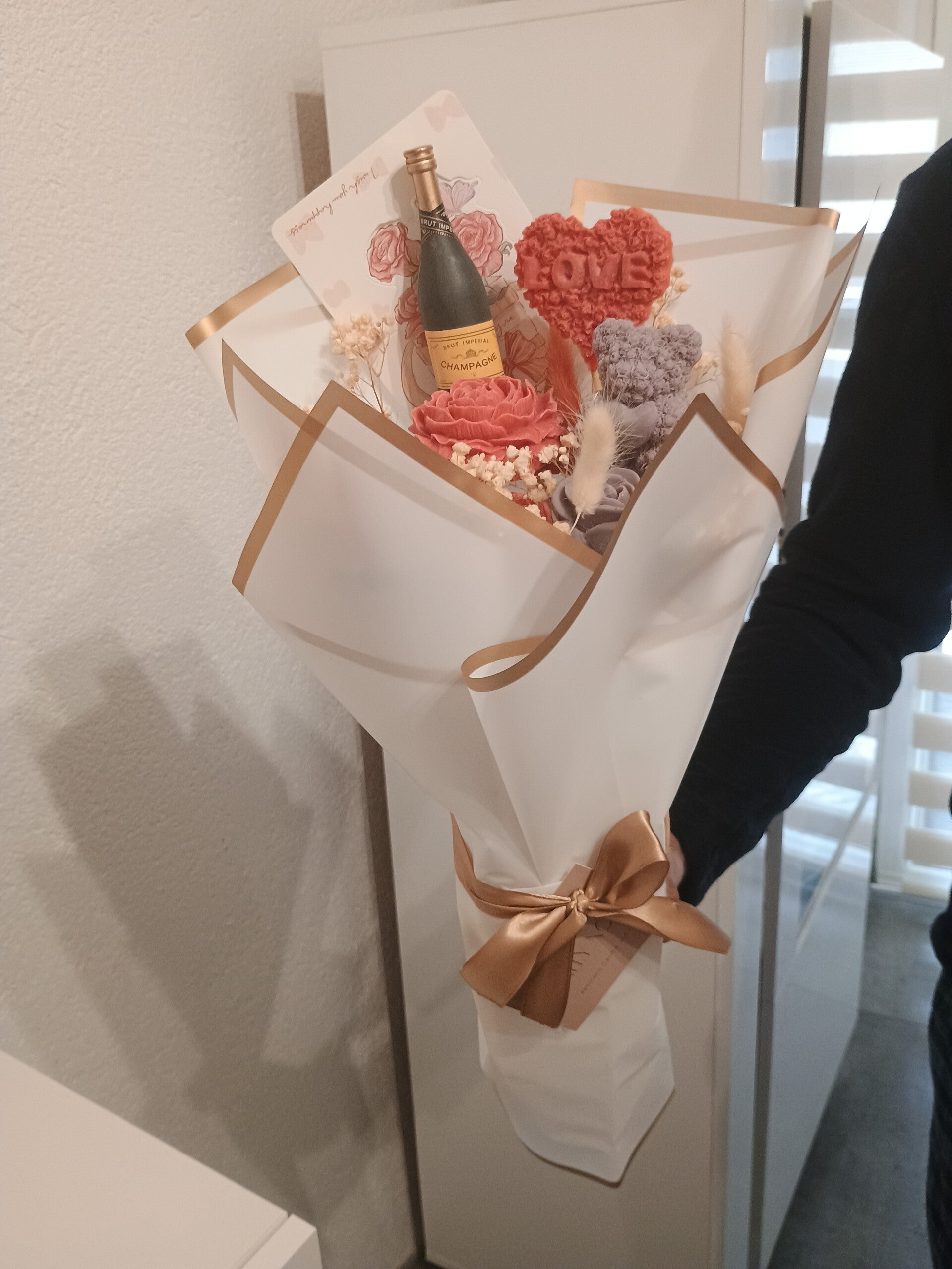 Blumenstrauß Purple and Red