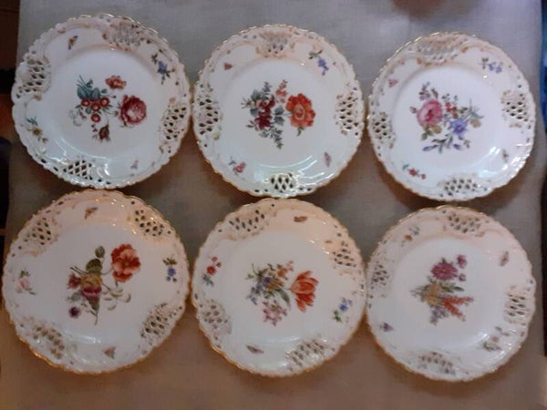 Sehr alte und seltene Dessertteller