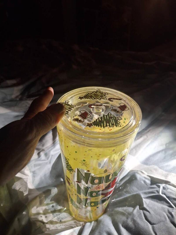 24 oz Glow n the dark lava tumbler