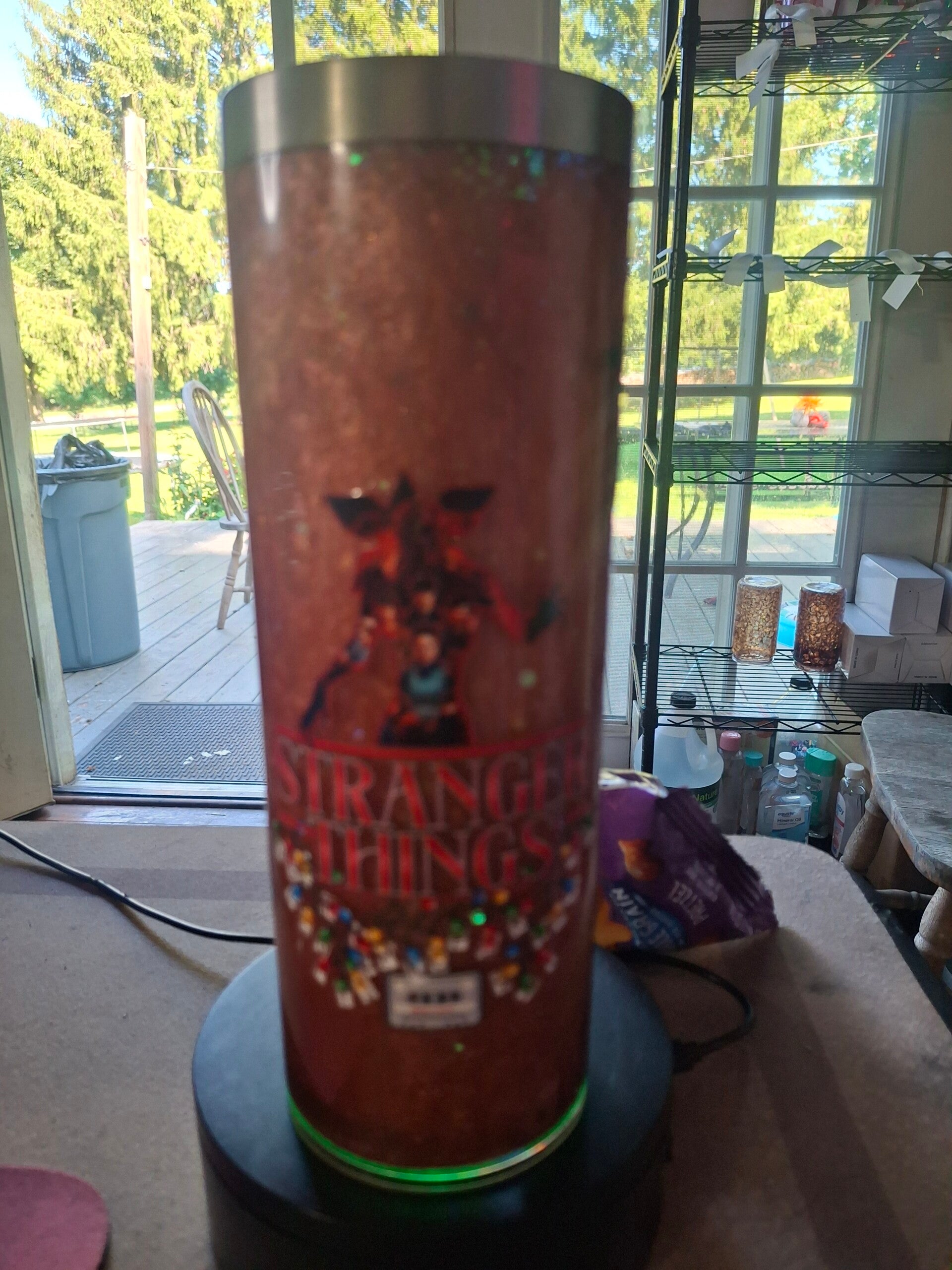 #182--- Pre-Made 20oz stranger things