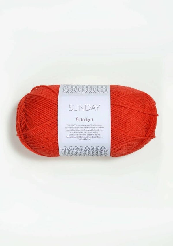 Sunday Petite Knit Oranje Gevoel