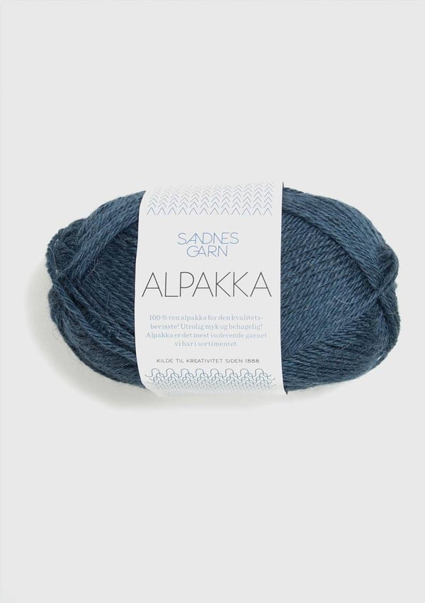 Alpakka Donker Blauw Gemeleerd