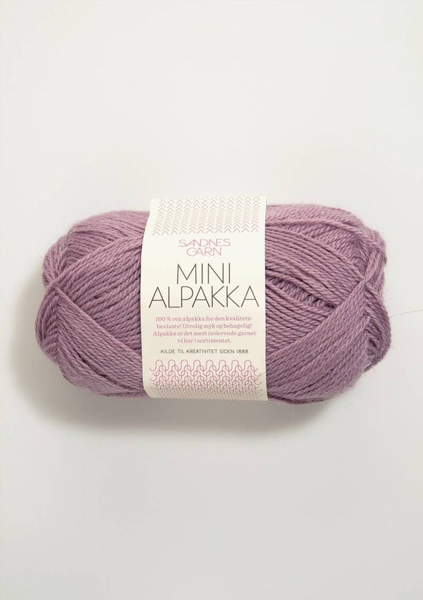 Mini Alpakka Licht Heide
