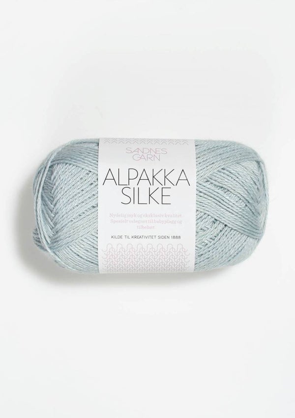Alpakka Silke Baby Blauw