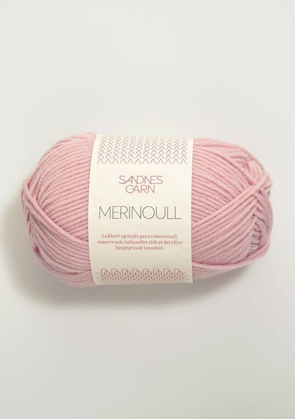 Merinoull Gedecktes Roze