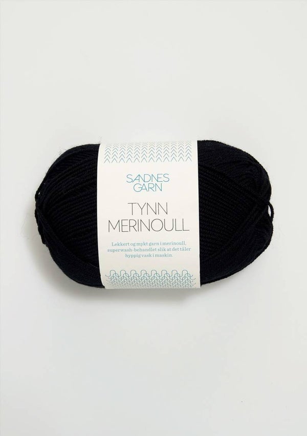 Tynn Merinoull Zwart