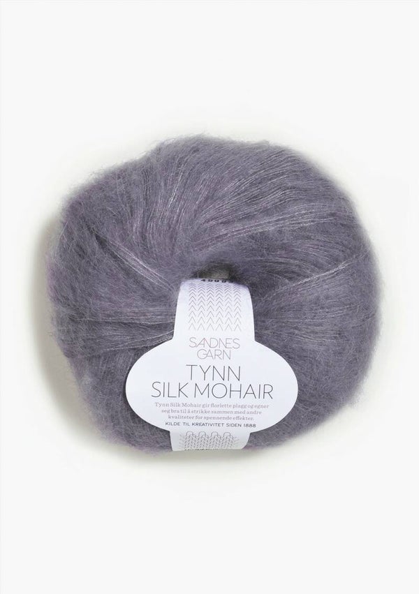 Tynn Silk Mohair Lila