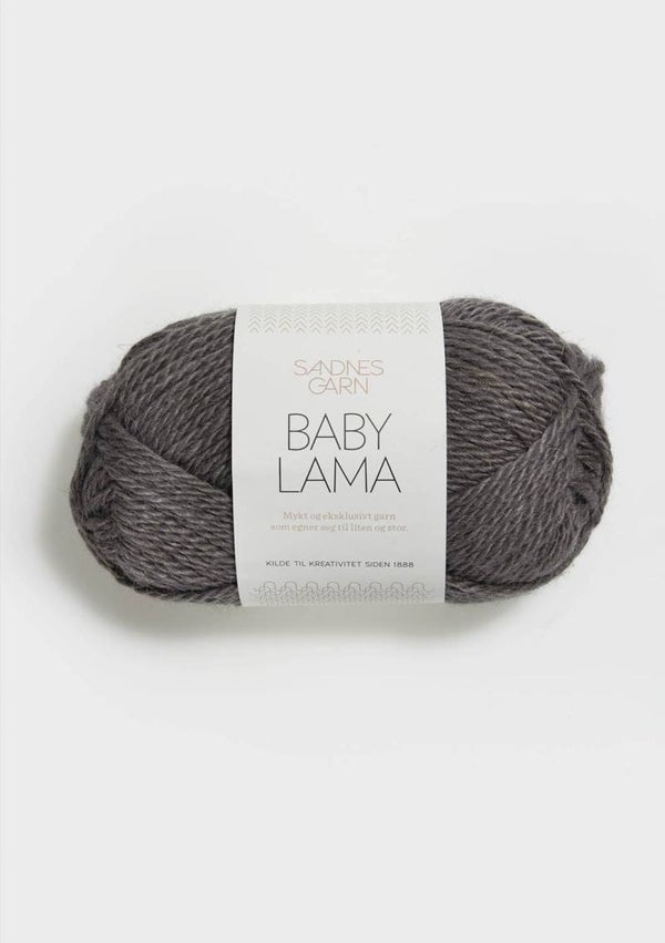 Baby Lama Grijs Bruin