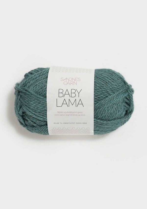Baby Lama Zee Groen