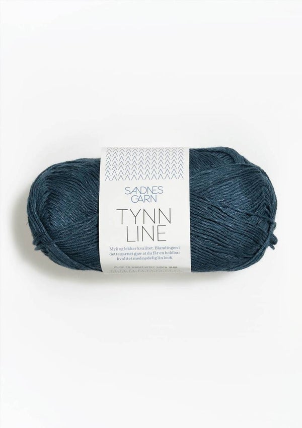 Tynn Line Donker Blauw