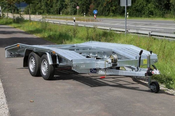 Autotrailer geremd