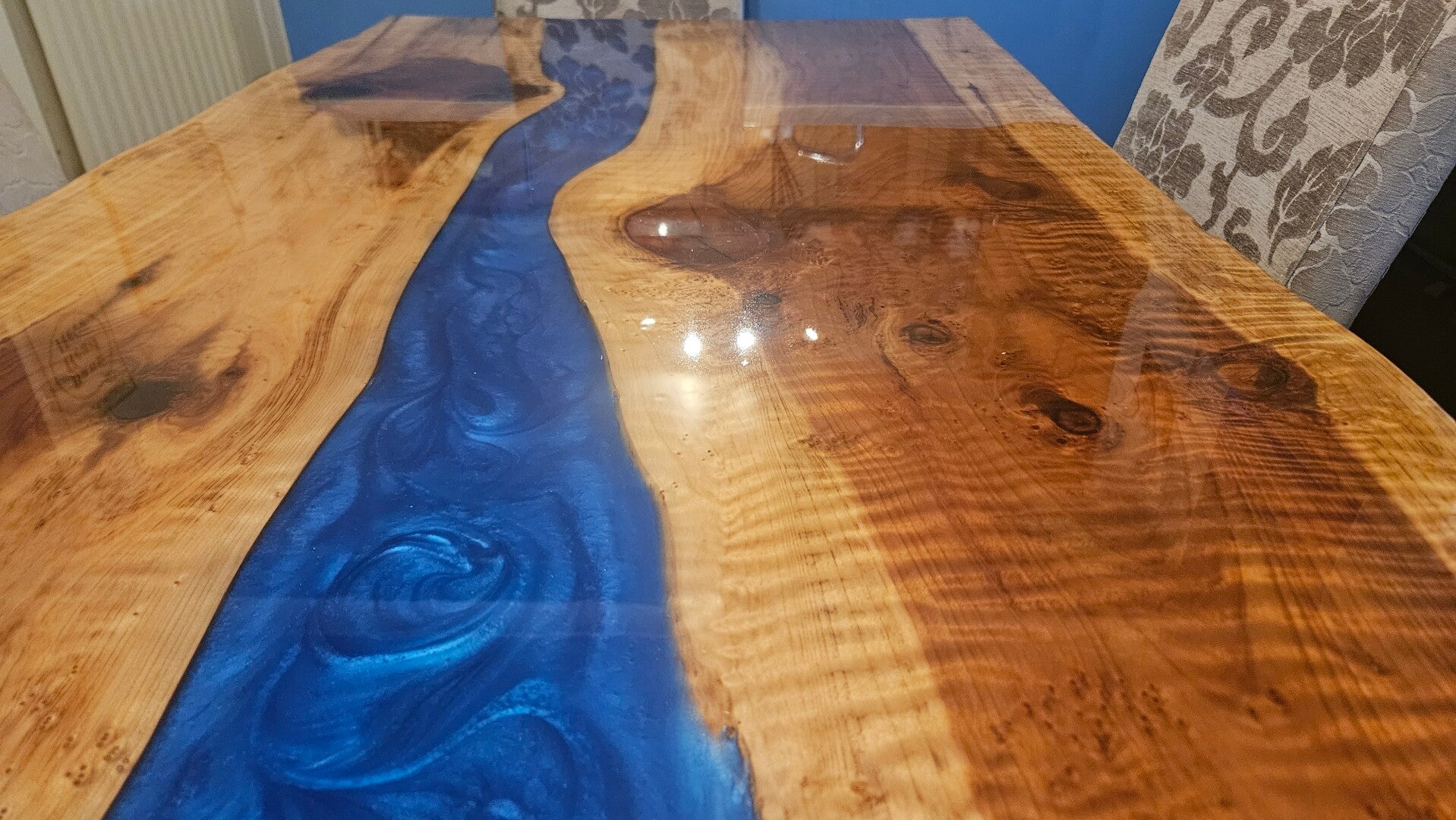 Epoxy Resin River Table