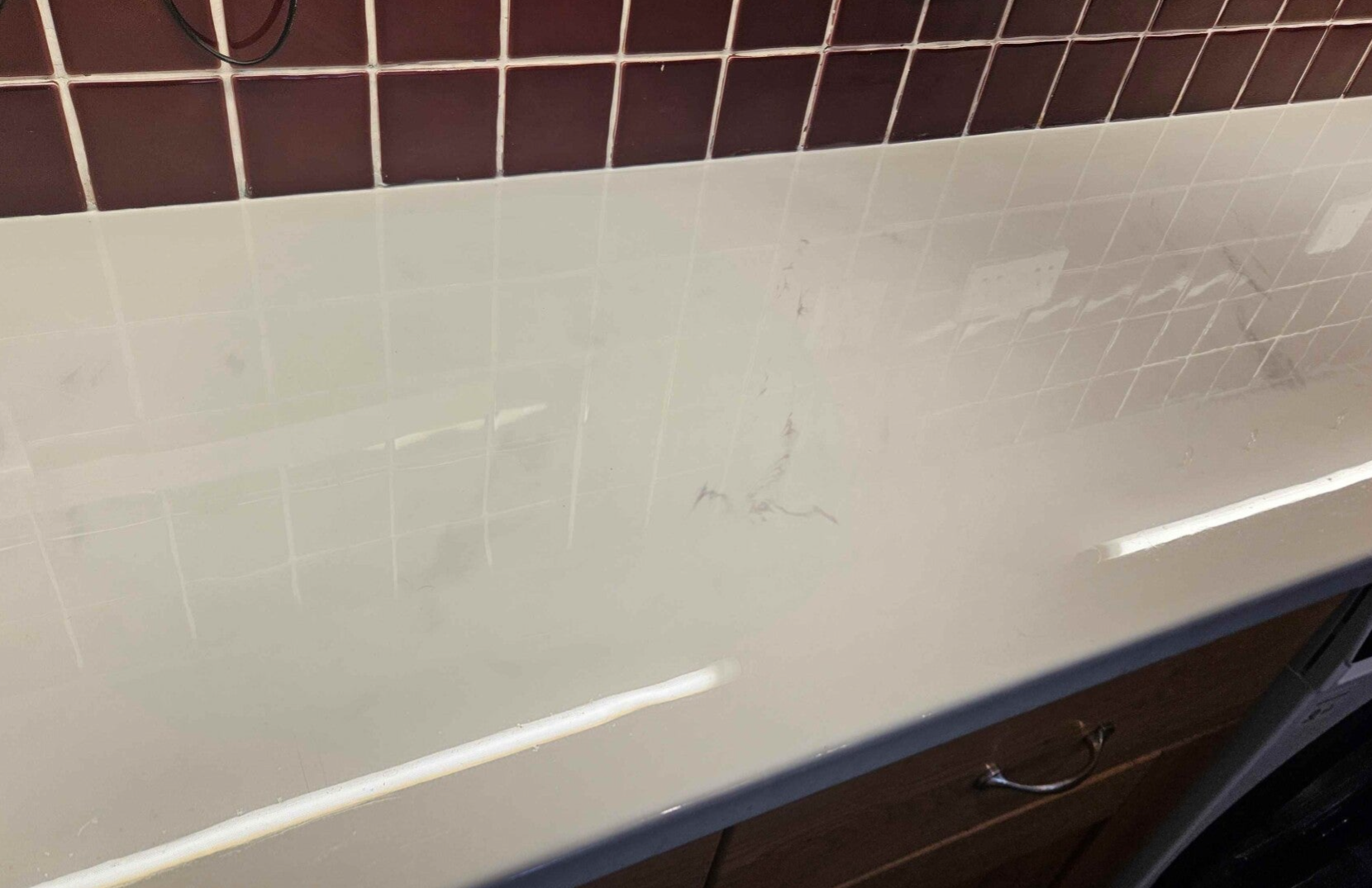 Worktops and Tables in marble or stone effect