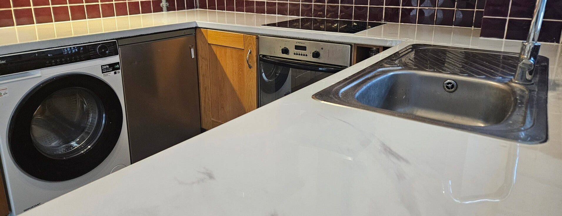 Worktop Installatoin using EpoxyResin