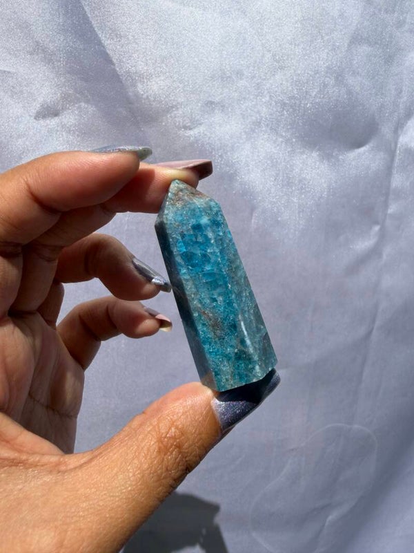 Blue apatite tower SO6