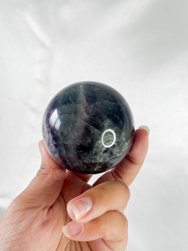 Fluorite sphere SO2
