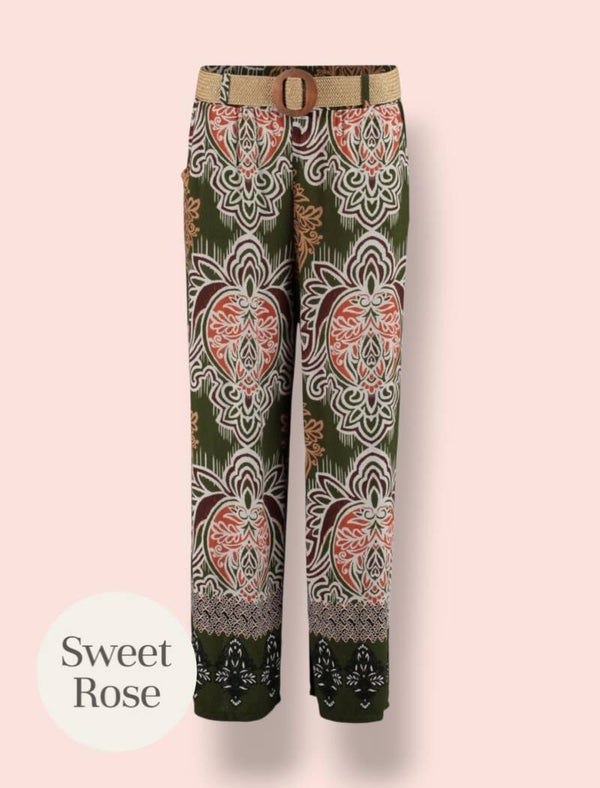 Pantalones estampado verano