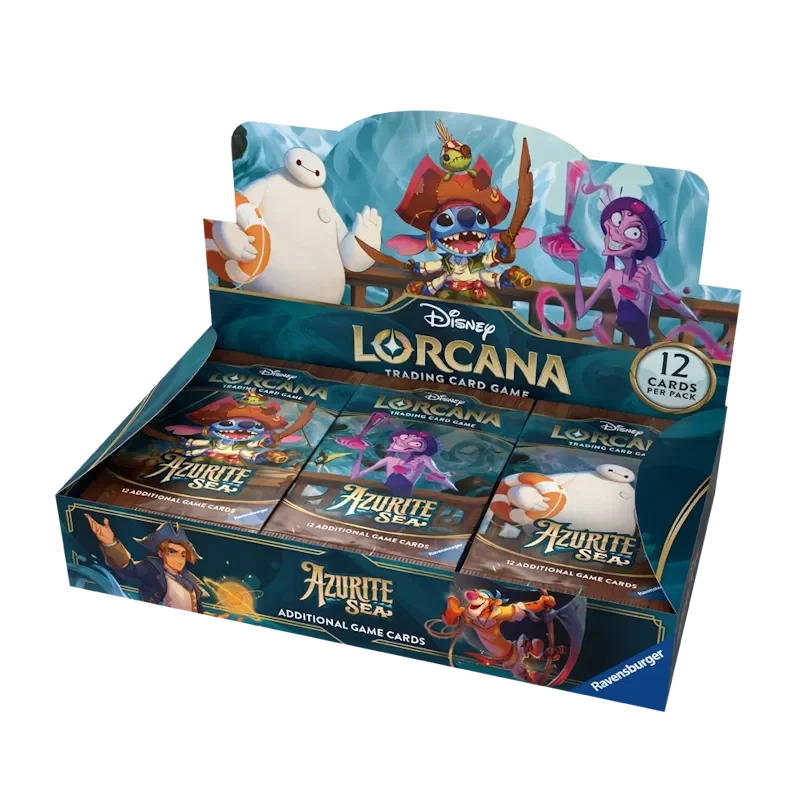 Disney Lorcana Azurite Sea Boosterbox