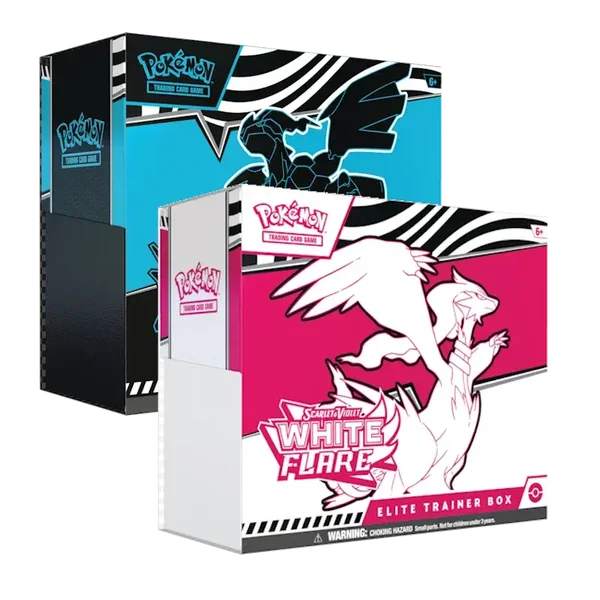 Black Bolt & White Flare Elite Trainer Box