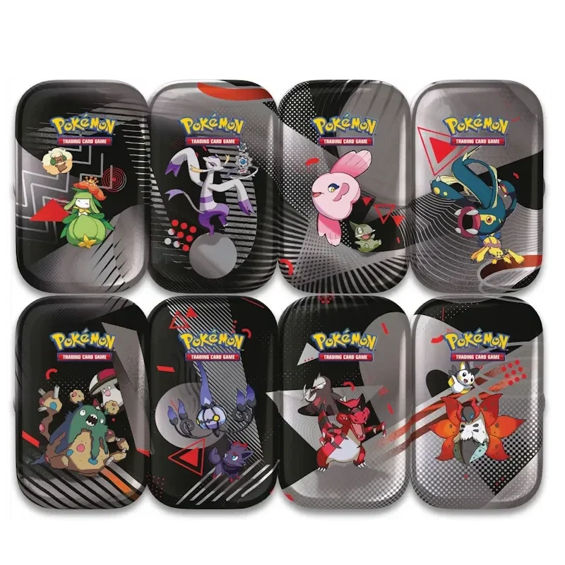 Black Bolt White Flare Unova Mini Tin