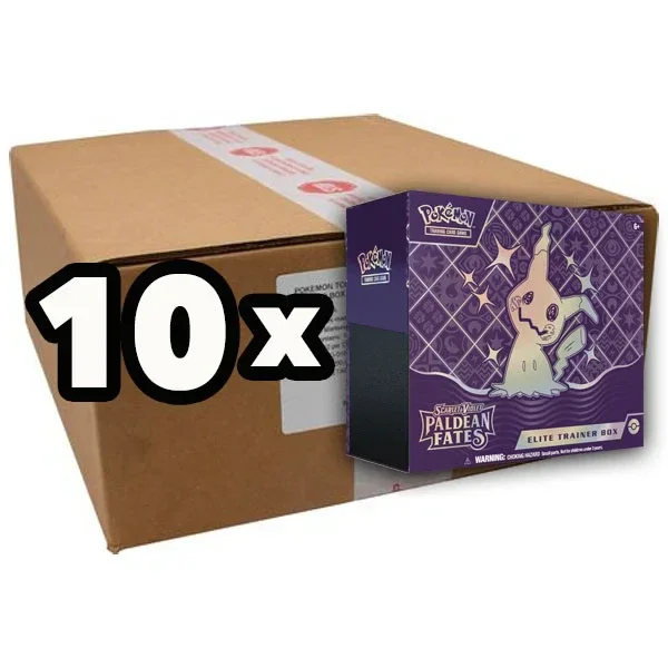 Paldean Fates Elite Trainer Box Case