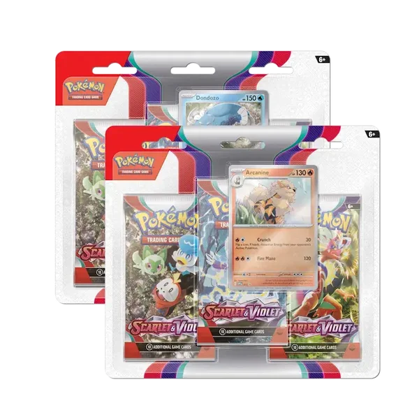 Scarlet & Violet 3 Pack Blister