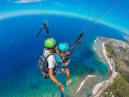 parapente à Saint-Leu