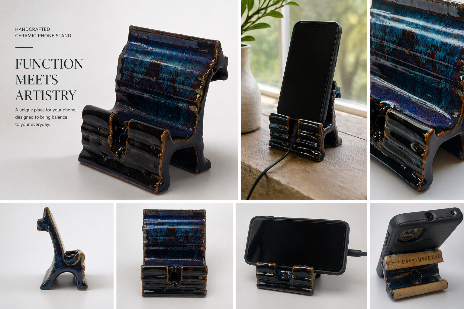 Dark Blue "Phone Throne"