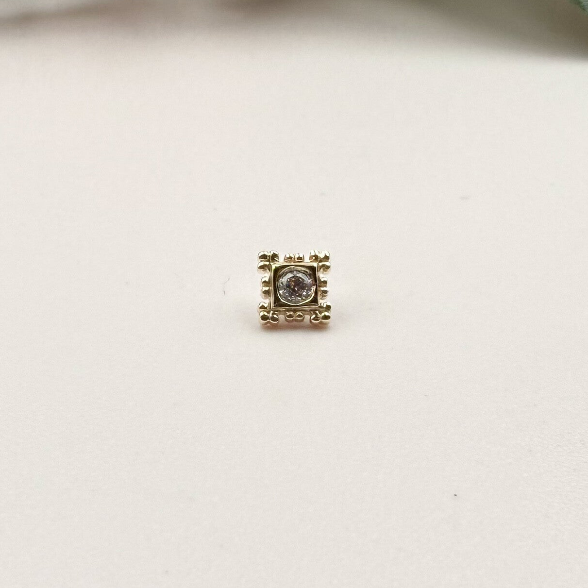 BVLA - 14KT Goud - Flourish Illusion - CZ