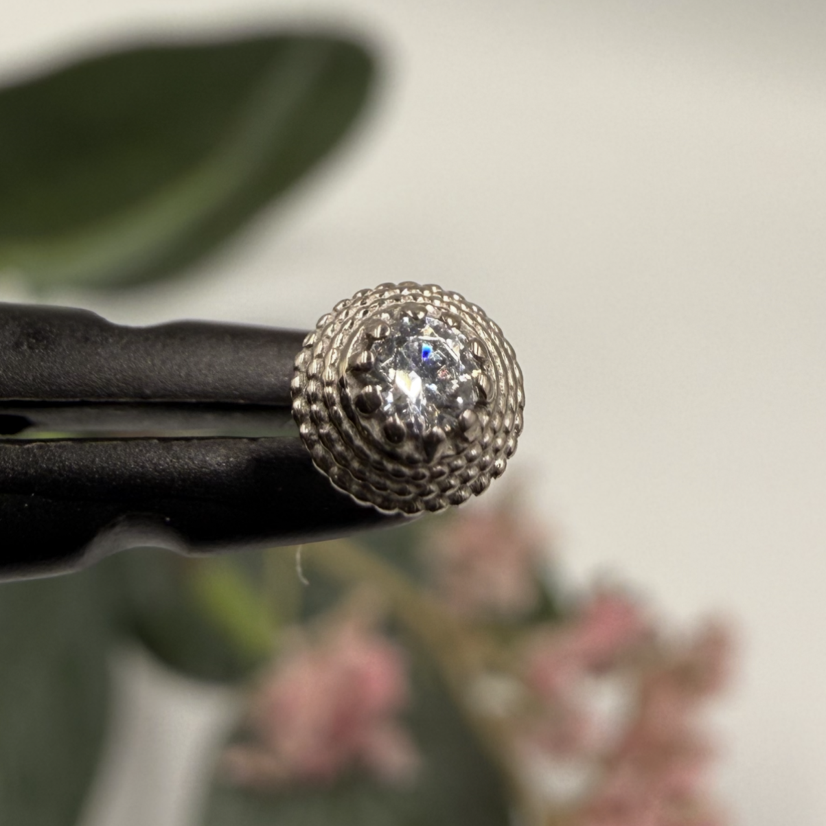 Anatometal - 18KT White Gold - Hera - CZ