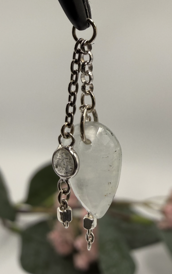 Hialeah FJ - 14KT Wit Goud - If Outer Space Was Heaven - Charm - Labradorite