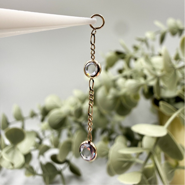 Teracea - 14KT Geel Goud - Baza - Witte CZ