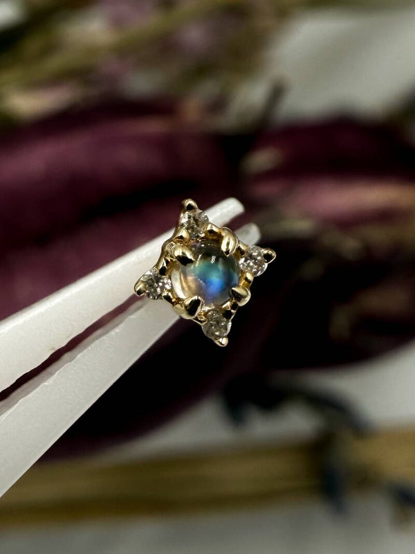 Modern Mood - 14KT - Alice - Moonstone