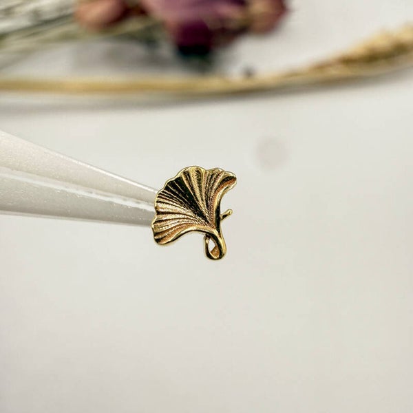 Mushroom - 14KT Geel Goud - Ginkgo
