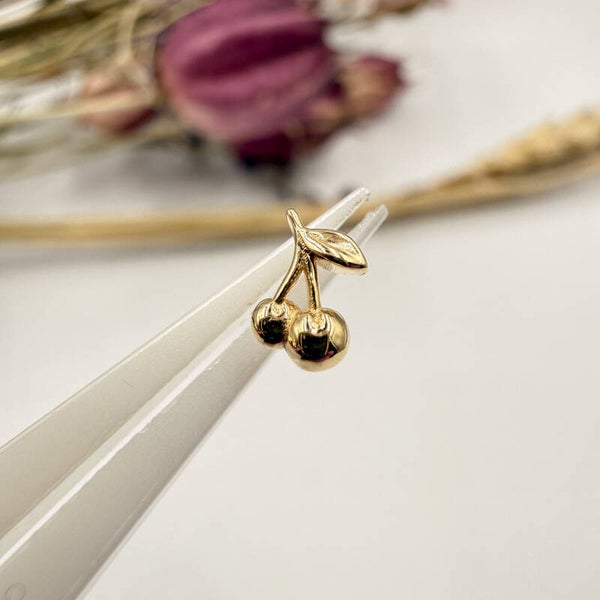 Mushroom - 14KT Geel Goud - Cherry