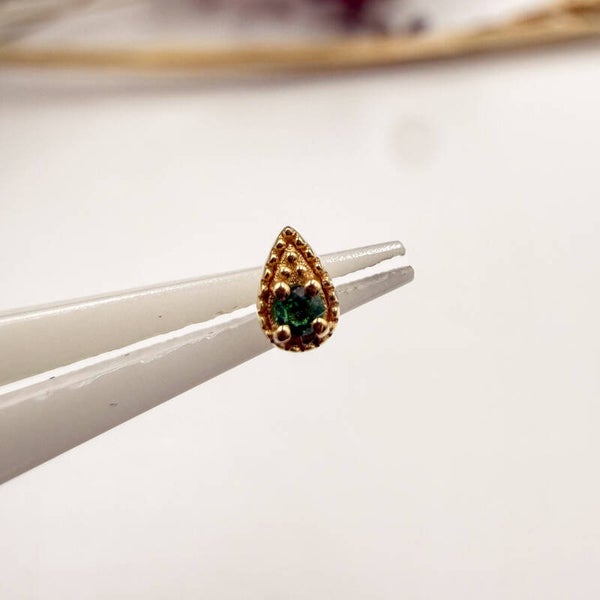 Naga - 18KT Geel Goud - Gotia - Emerald