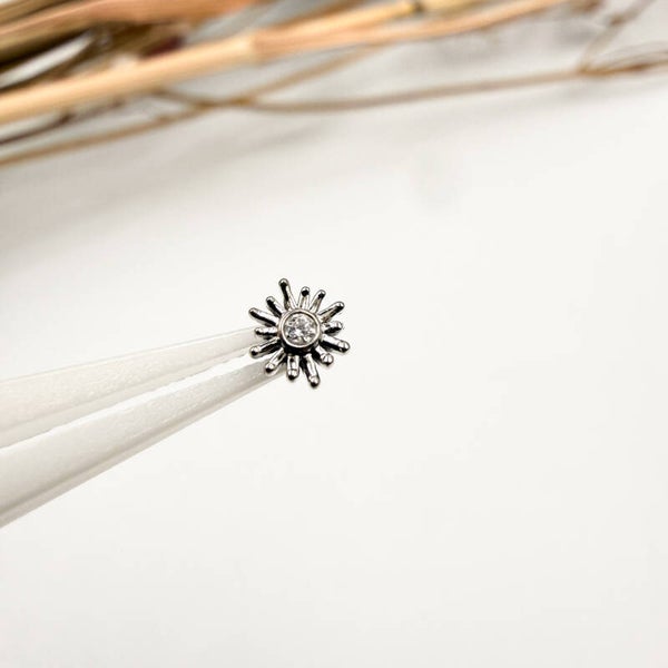 BVLA - 14KT Wit Goud - Sunray - Witte Diamant
