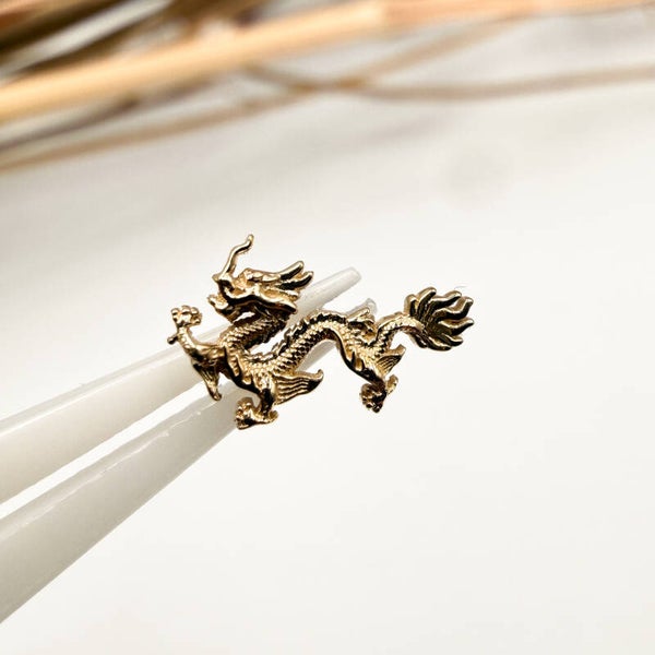 BVLA - 14KT Geel Goud - Mini Fei Long - Left