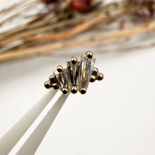 BVLA - 14KT Geel Goud - Decoction - CZ