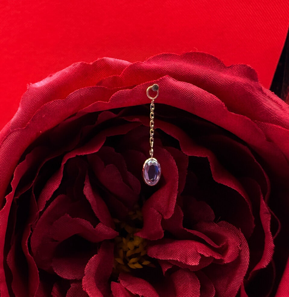 TARACEA - 14KT Gold - Freila Charm with CZ