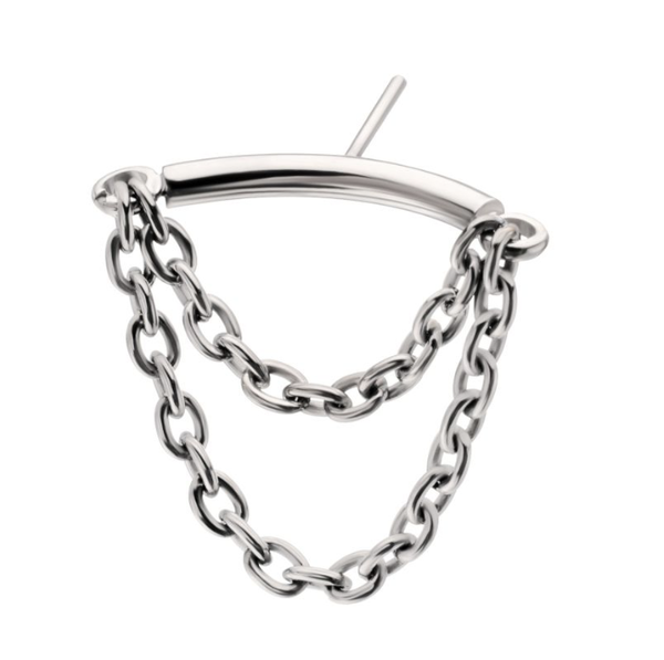 Titanium double chain