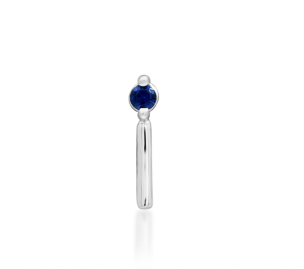 Junipurr - 14KT White Gold - Vast - Blue Sapphire